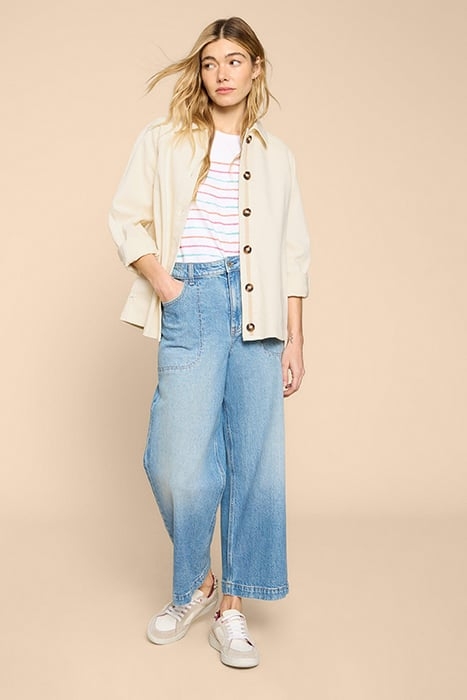 EDEN DENIM JACKET LIGHT NATURAL 1