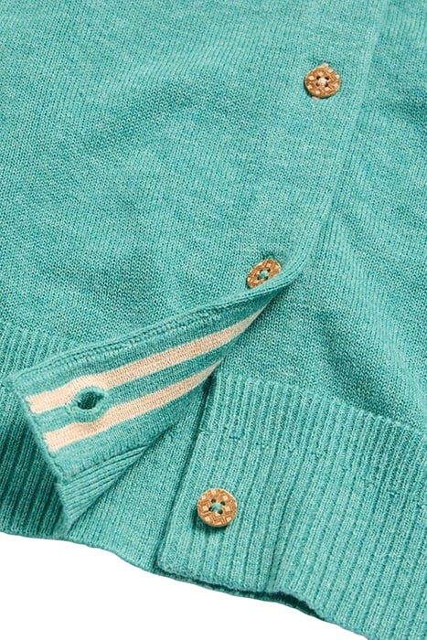 LULU CARDI MID TEAL 3