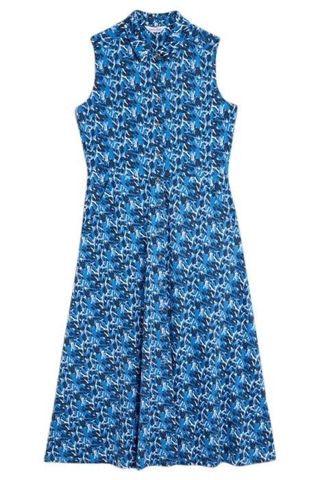 RUA JERSEY SHIRT DRE BLUE PRINTED 1