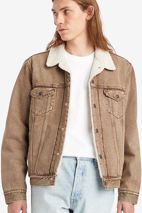 TYPE DENIM JACKET BROWN 4