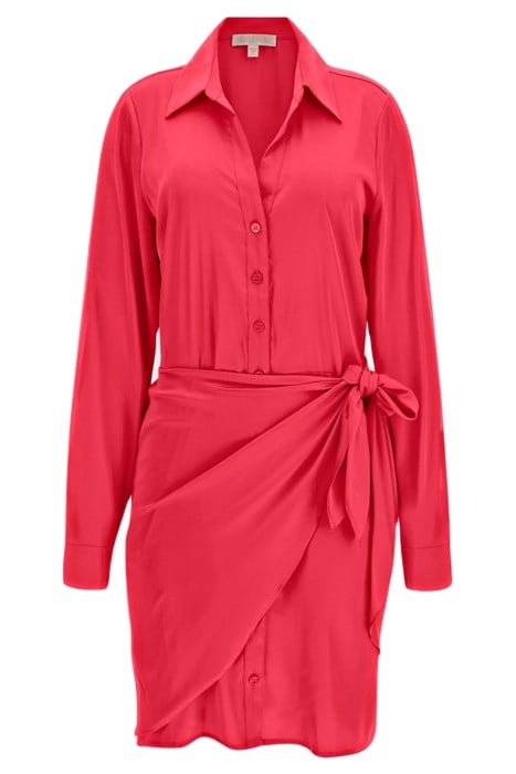 GUESS ECO ES LS ALYA DRESS KARMA PINK 4