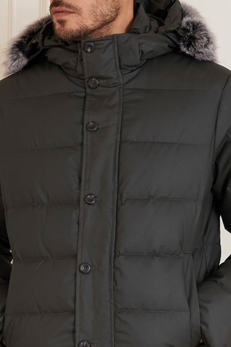 REAL DOWN PUFFER JAC HUNTER WINTER JACKET GREEN 5