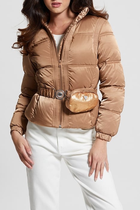 GUESS ECO LUCIA BUM BAG PUFFA WET SAND MULTI 1