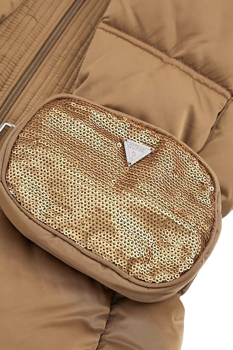 GUESS ECO LUCIA BUM BAG PUFFA WET SAND MULTI 8