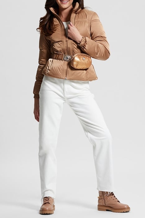 GUESS ECO LUCIA BUM BAG PUFFA WET SAND MULTI 3