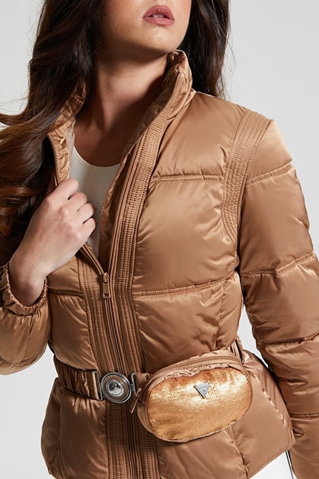 GUESS ECO LUCIA BUM BAG PUFFA WET SAND MULTI 7