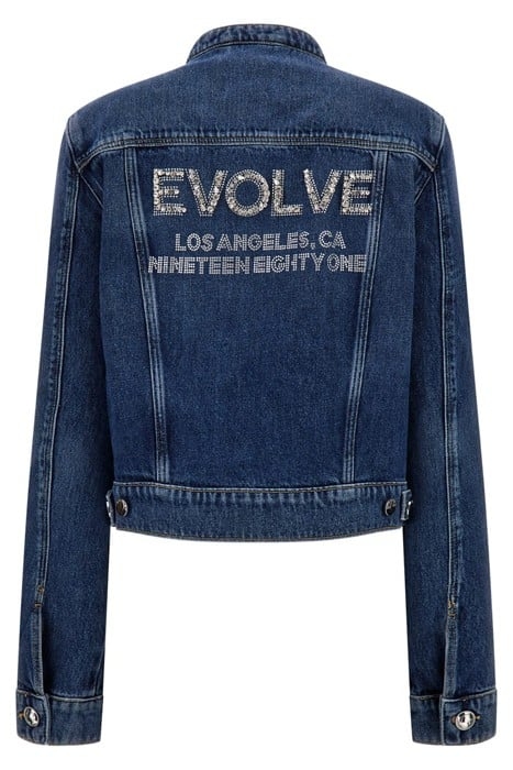 GUESS ECO DELYA KOREAN TRUCKER MARQUEE 5