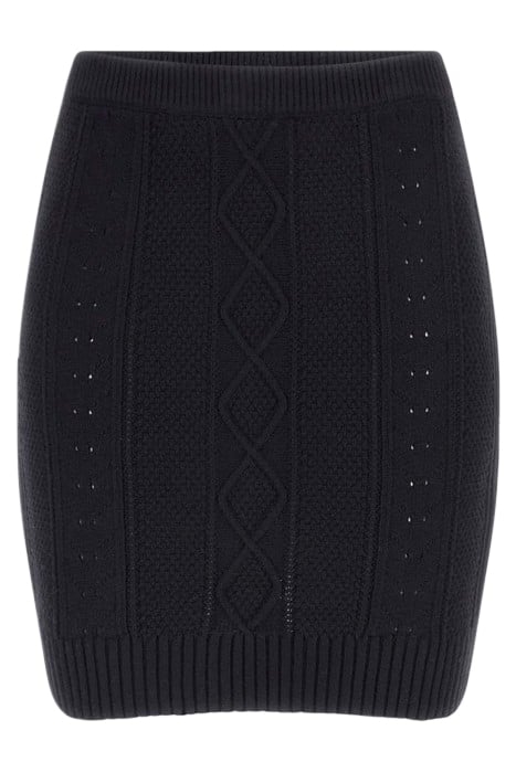 GUESS ECO BRIELLE SKIRT SWTR JET BLACK A996 4