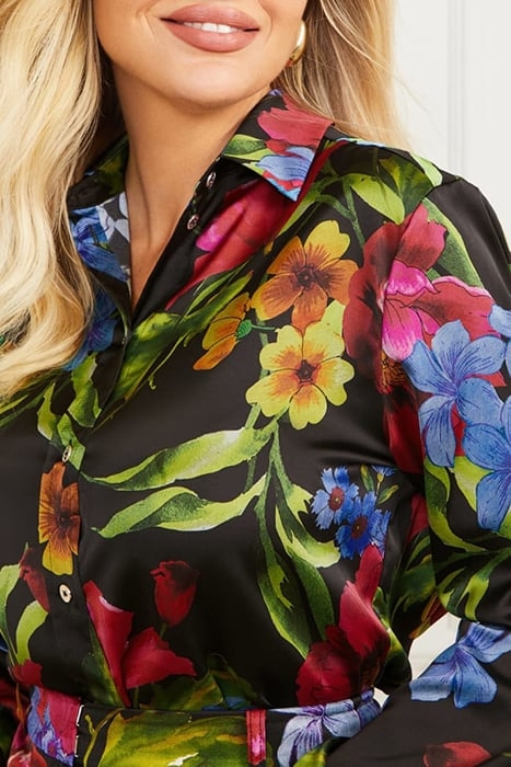 MELISSA PRINTED SHIRT BOLDLY BLOOMING BUTTON-DOWN PRINT 5