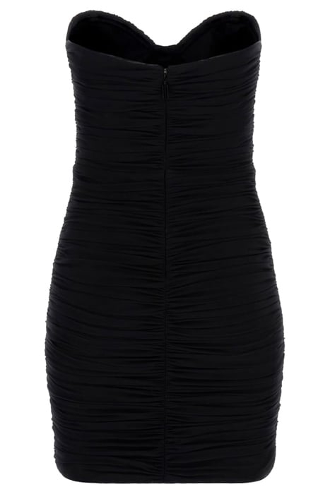 MARCIANO BY GUESS ALANNAH MESH DRESS JET BLACK 6