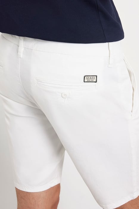 GUESS ECO DANIEL SHORT SALT WHITE 5