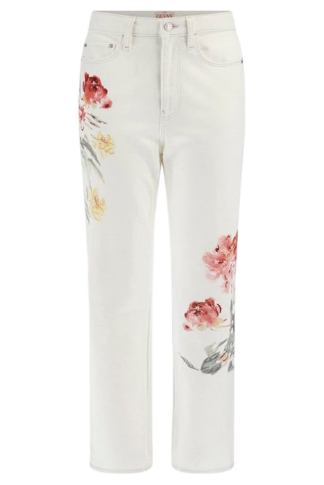 GUESS ECO GIRLY KIKOI FLOWER WHITE 4