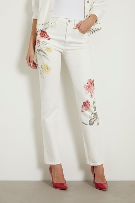 GUESS ECO GIRLY KIKOI FLOWER WHITE 1