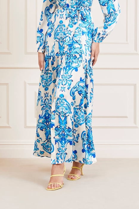 NOMAD MAXI DRESS BLUE NOTE 6