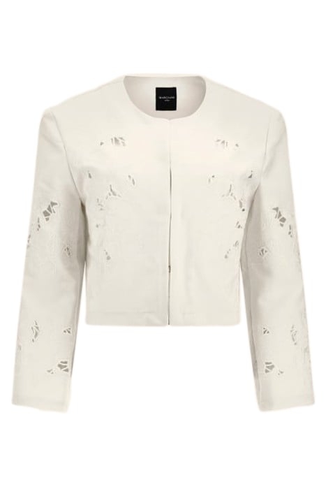 MARCIANO BY GUESS ANISA JACKET PALE CROPPED PEARL 4