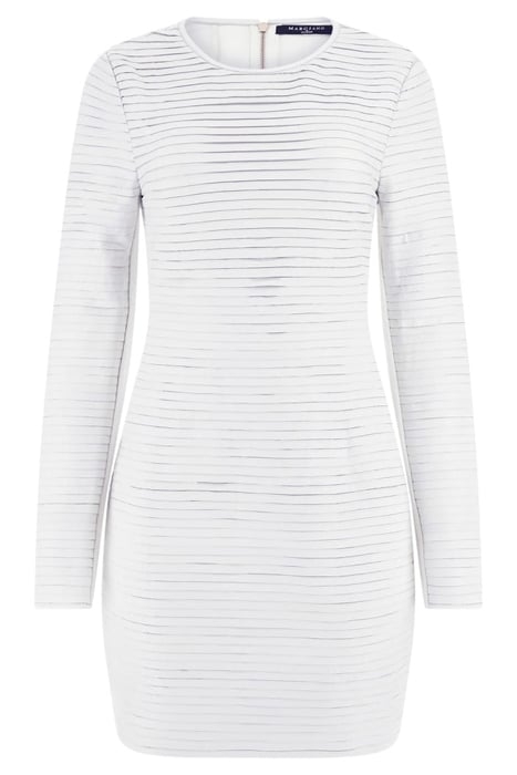 TRIBUTE DRESS PALE PEARL 4