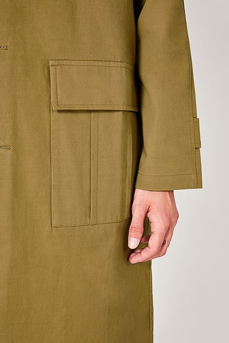 LOOSE MID-LENGTH LONG-SLEEVE JACKET CHAMEAU 4