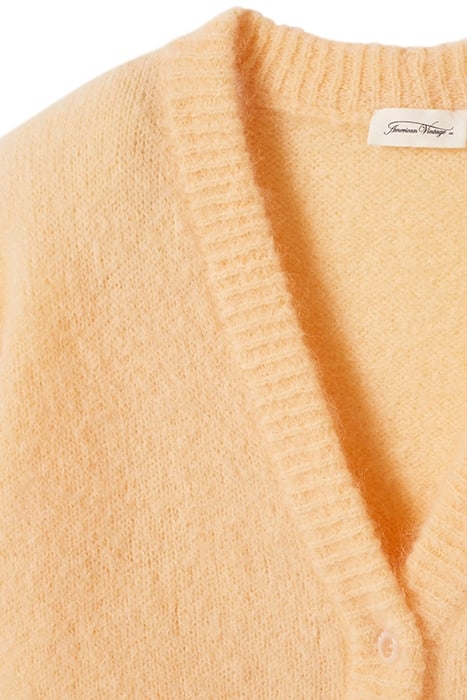 V COLLAR BUTTONED CARDIGAN PECHE 6