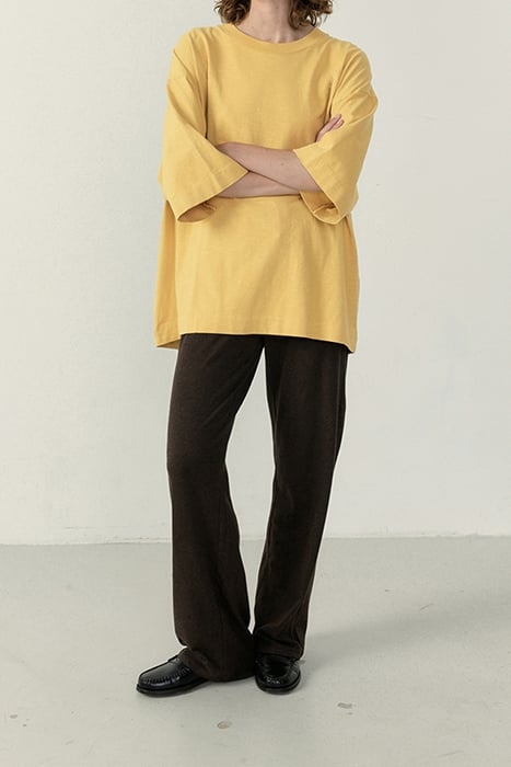 ROUND COLLAR STRAIGHT T-SHIRT ORGE VINTAGE 3