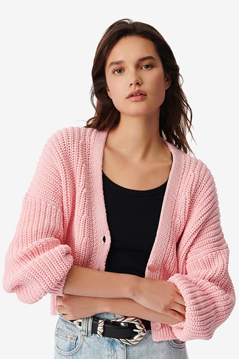 UBERTA CARDIGAN IN CANDY PINK 5