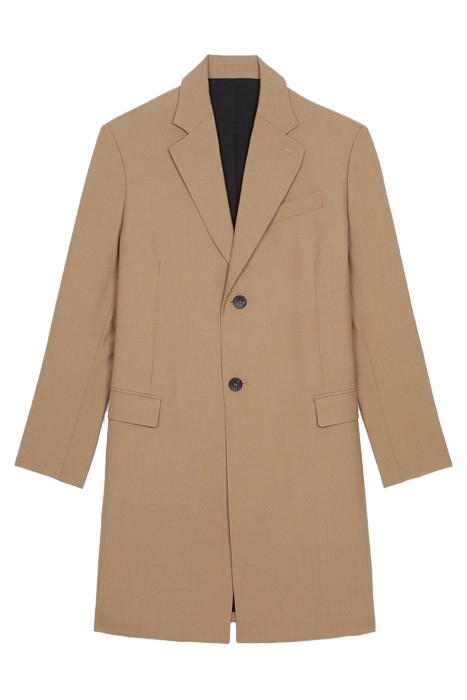 MOFAN SINGLE BREASTED COAT IN BEIGE 3