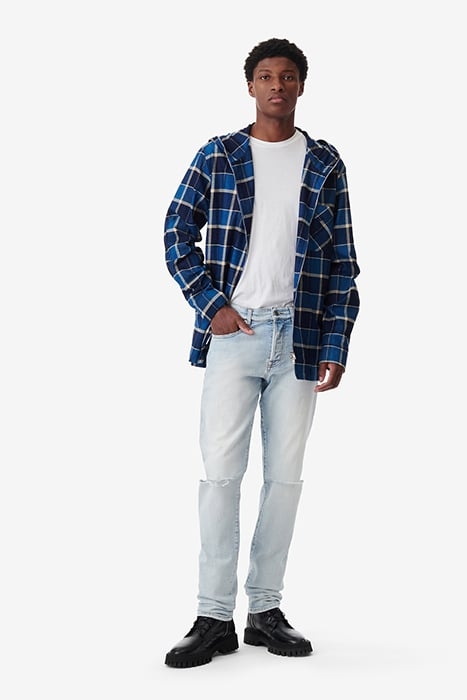 ROUSKY LIGHT JACKET IN MIXED BLUE 2