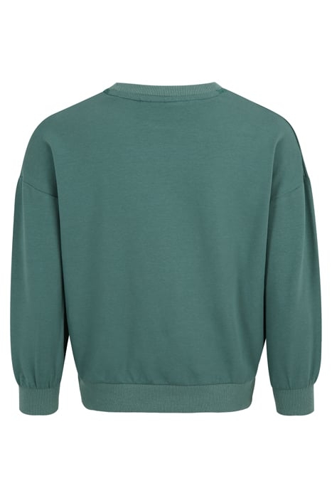 TIMMENDORF OVERSIZED CREW NECK BLUE SPRUCE 2