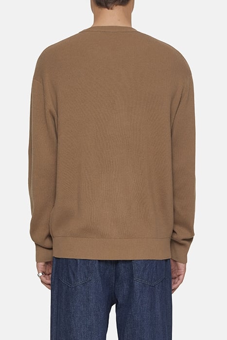 CREWNECK KNITS BROWN SUGAR 2