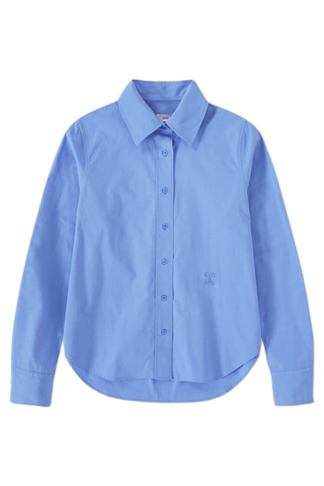 STRAIGHT FITTED SHIRT SHIRTS & BLOUSES CHAMBRAY BLUE 4