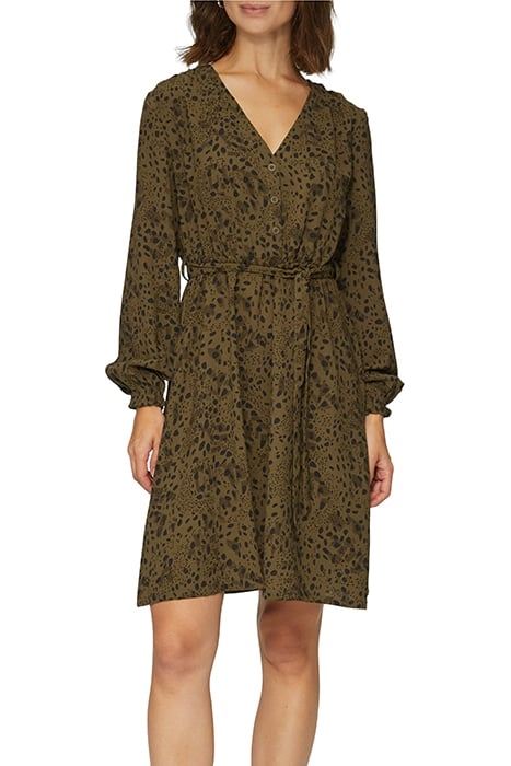 S.OLIVER-QS DRESSES GREEN-DARK 1