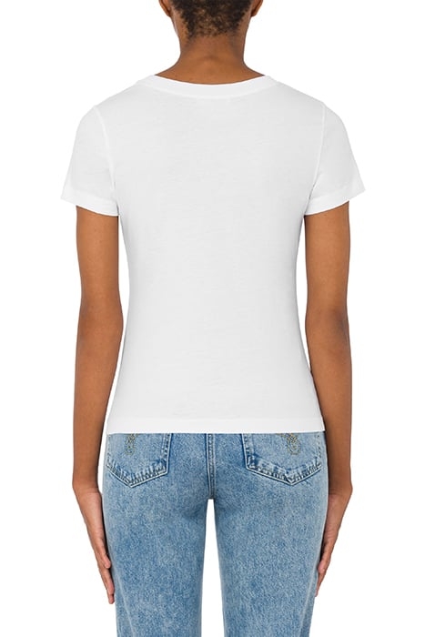 LOGO PRINT JERSEY T-SHIRT WHITE 2