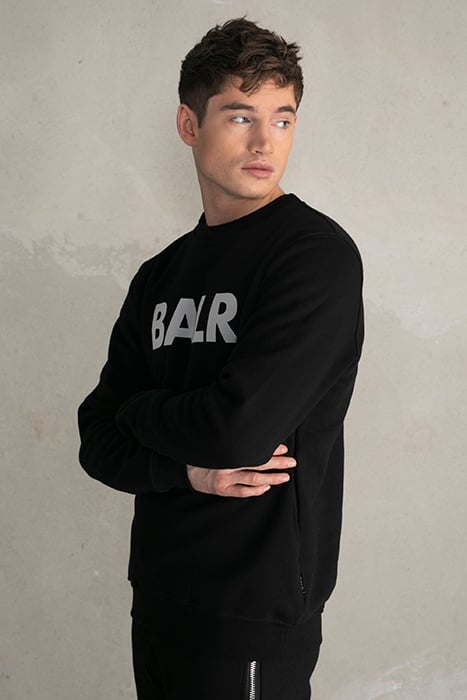 BRAND STRAIGHT CREW NECK BLACK 5
