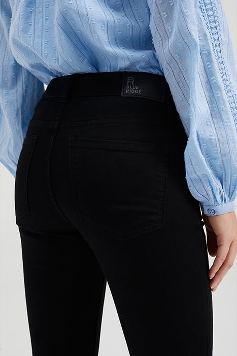 5-POCKET MID WAIST BLACK 4