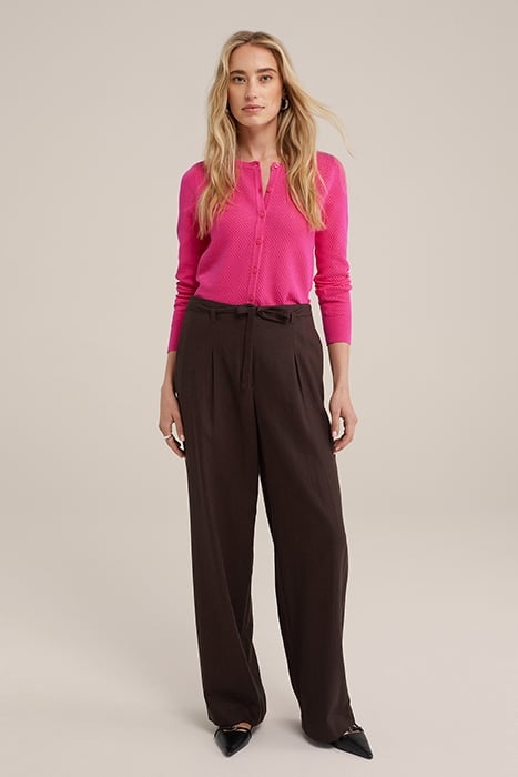 CARDIGAN BRIGHT PINK 3