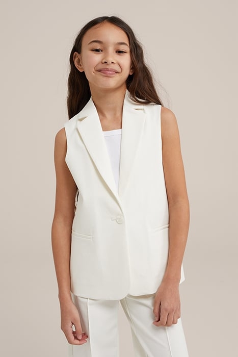GILET WHITE 1