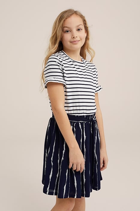 DRESS MID LENGTH DARK BLUE 1