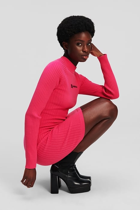 KLJ LSLV KNITTED DRESS CABARET 6