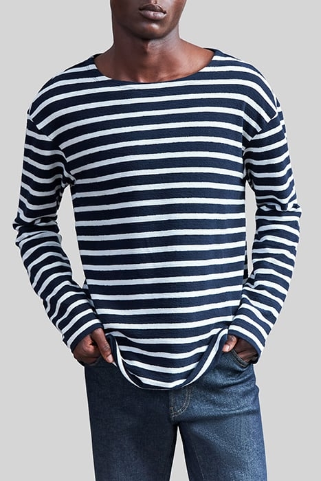 LONG-SLEEVE SAILOR-STRIPE T-SHIRT 1