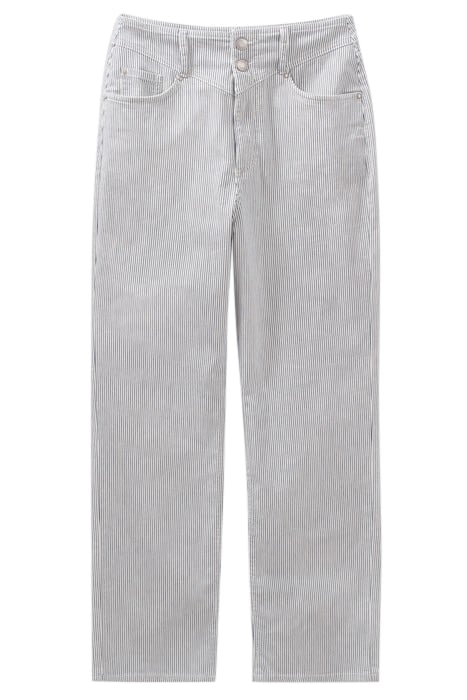 OFF-WHITE RECYCLED SLOUCHY JEANS WITH THIN STRIPES 4