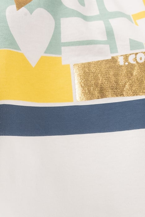 OFF-WHITE T-SHIRT WITH ARTY SLOGAN 7