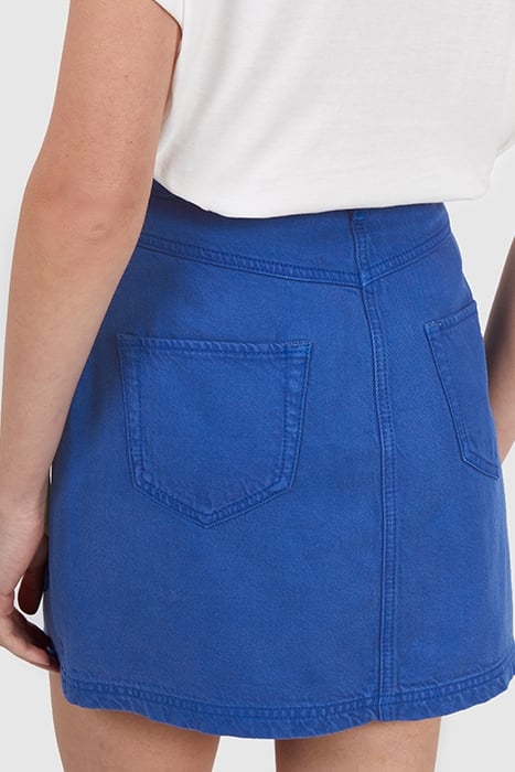 ELECTRIC BLUE DENIM MINI SKIRT 7