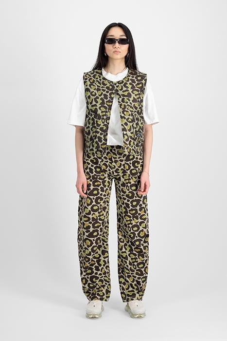 REVERSIBLE VEST CAMO OLIVE LEO CAMO 5