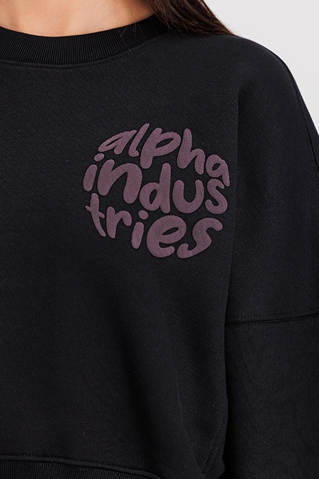 LOGO SWEATER BLACK 7