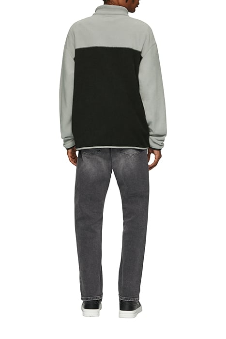 S.OLIVER-QS SWEATSHIRTS GREY-WHITE 3