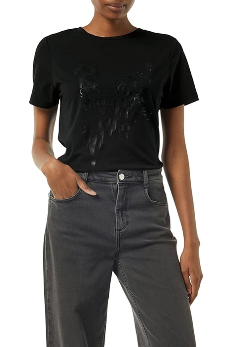 COMMA T-SHIRTS GREY/BLACK 1