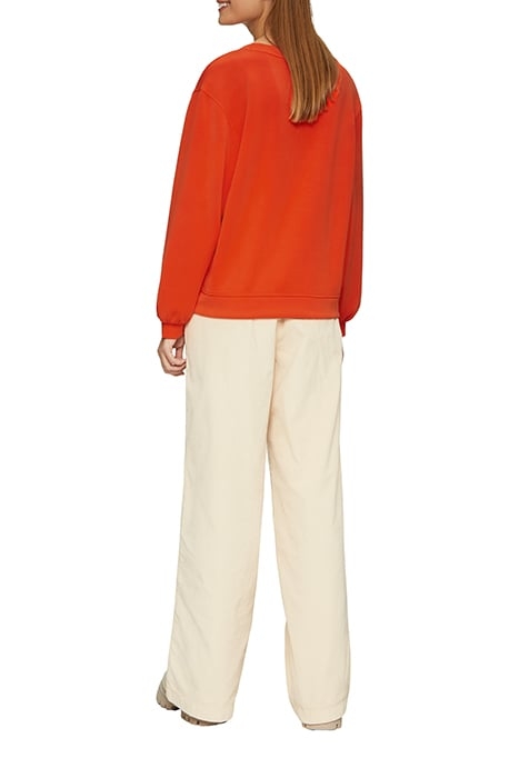 S.OLIVER SWEATSHIRTS ORANGE 2
