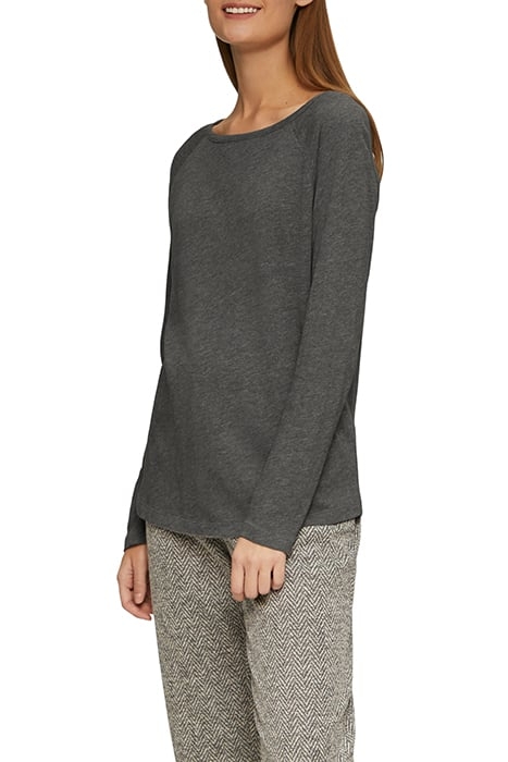 S.OLIVER T-SHIRTS GREY/BLACK 1