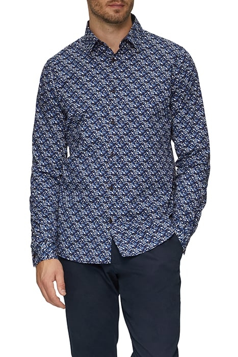 S.OLIVER SHIRTS BLUE-MARINE 1