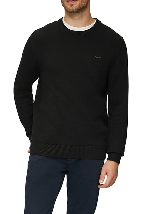 S.OLIVER PULLOVER BLACK 1