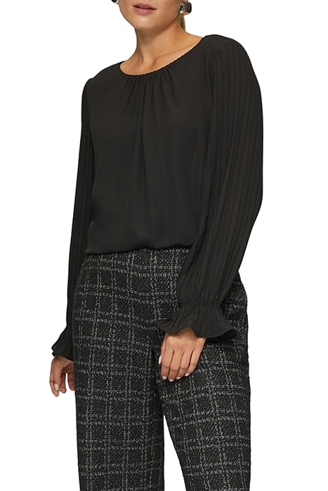 S.OLIVER BLOUSES BLACK 1